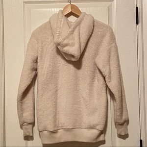 White Aerie Tebby Bear Hoodie